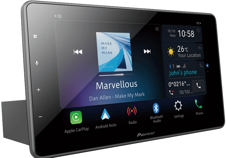 Автомагнитолы Flash 2-DIN с экраном PIONEER DMH-ZF8550BT