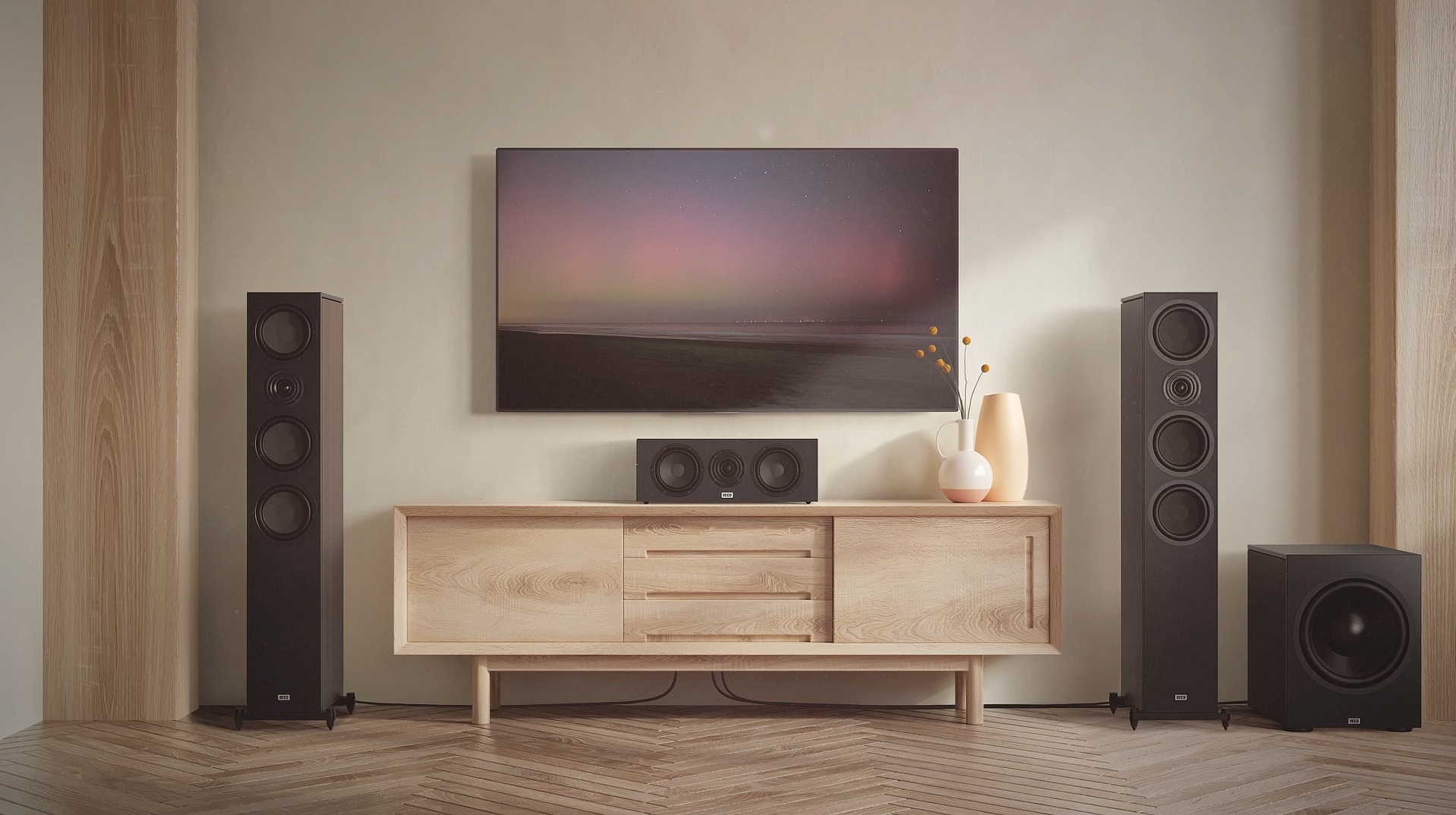 Heco Aurora XT Center Black АС центрального канала