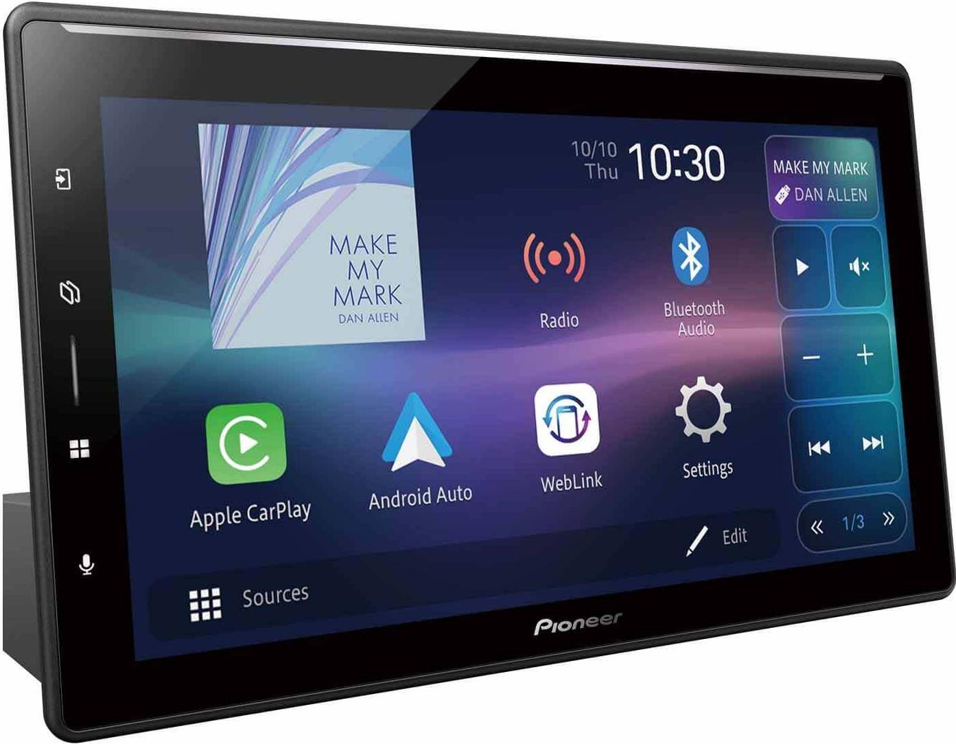 Flash 2-DIN с экраном PIONEER DMH-ZF9650BT Автомагнитола