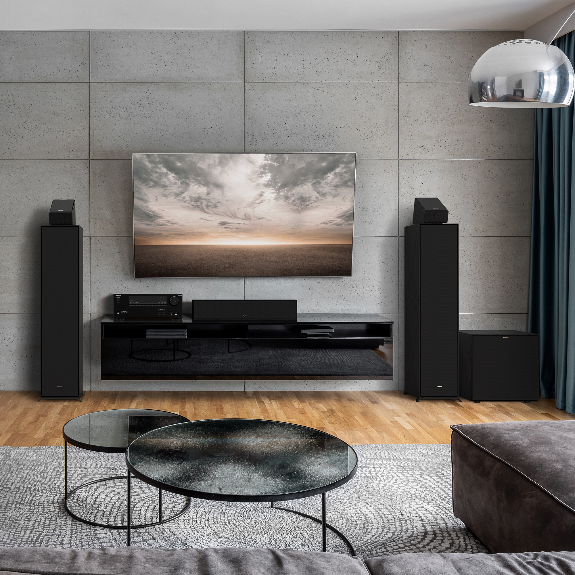 Напольная акустика Klipsch R-800F двухполосная, 450 Вт