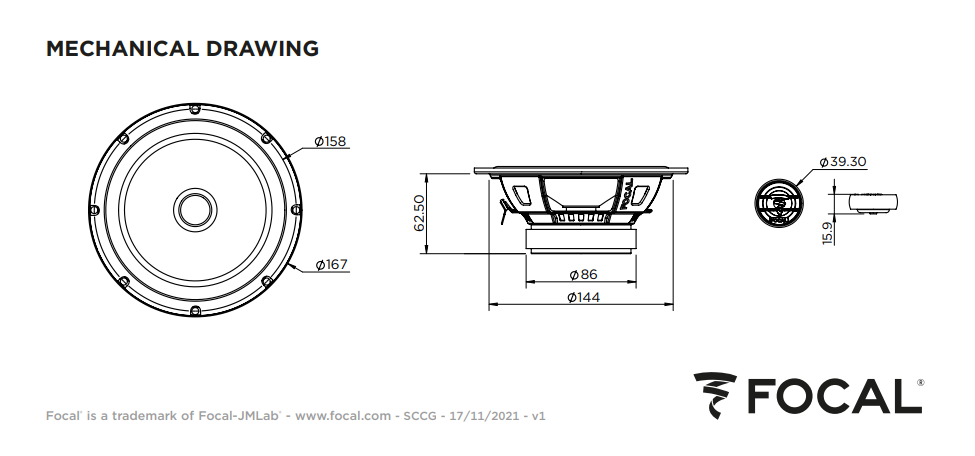 FOCAL ASE-165 Автоакустика компонентная