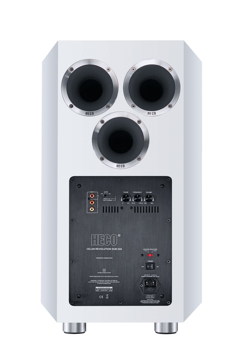 Heco Celan Revolution Sub 32 A White Satin Сабвуфер