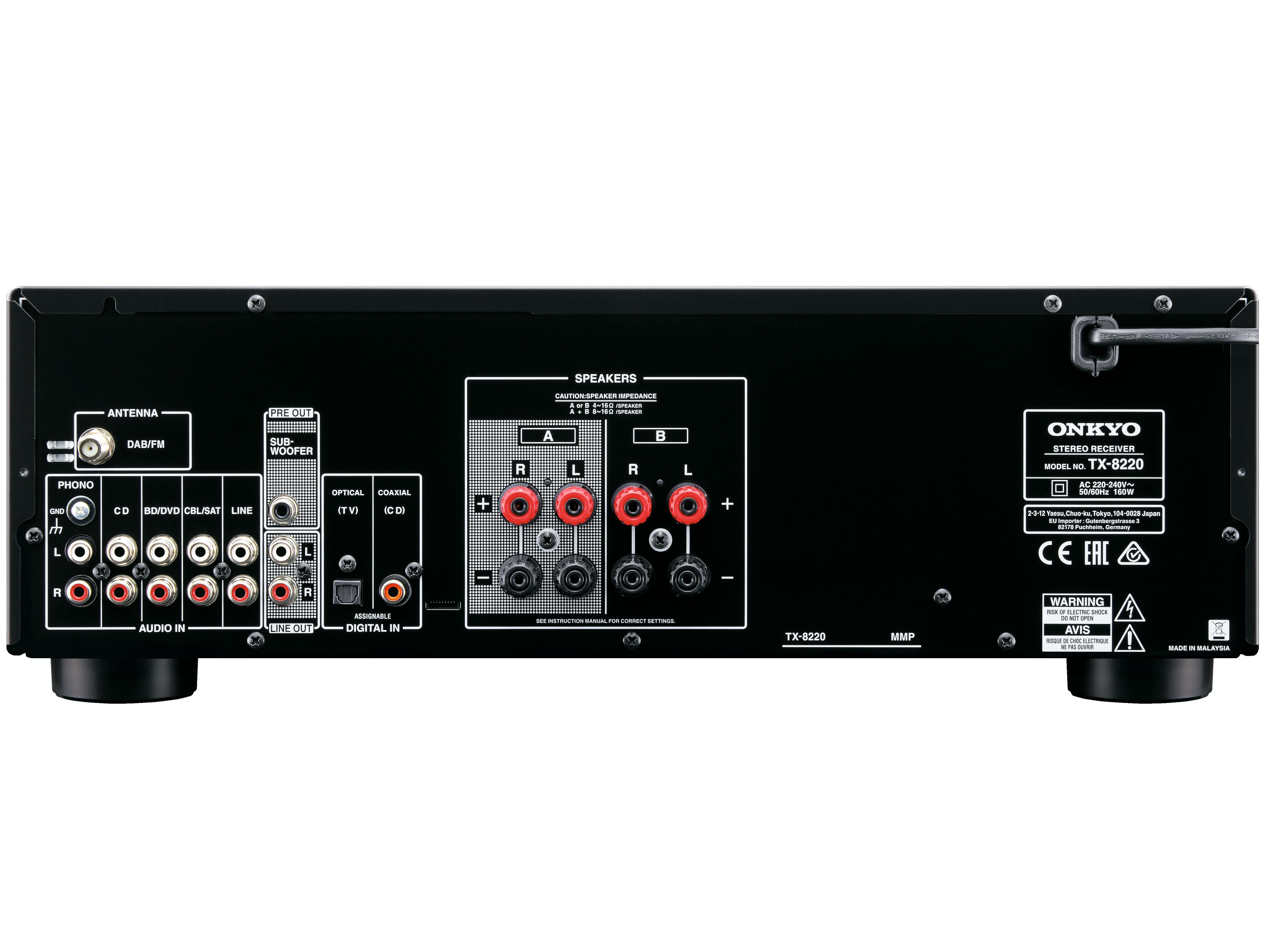 Onkyo TX-8220 Black стереоресивер