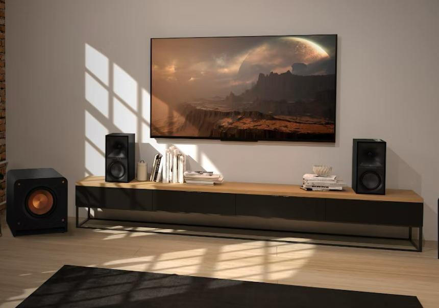 Klipsch The Sevens Black - полочная активная акустическая система