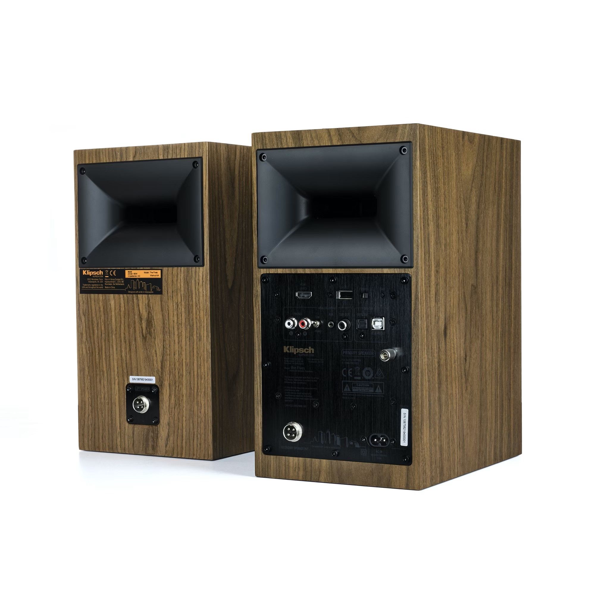 Klipsch THE FIVES Walnut Полочная акустика