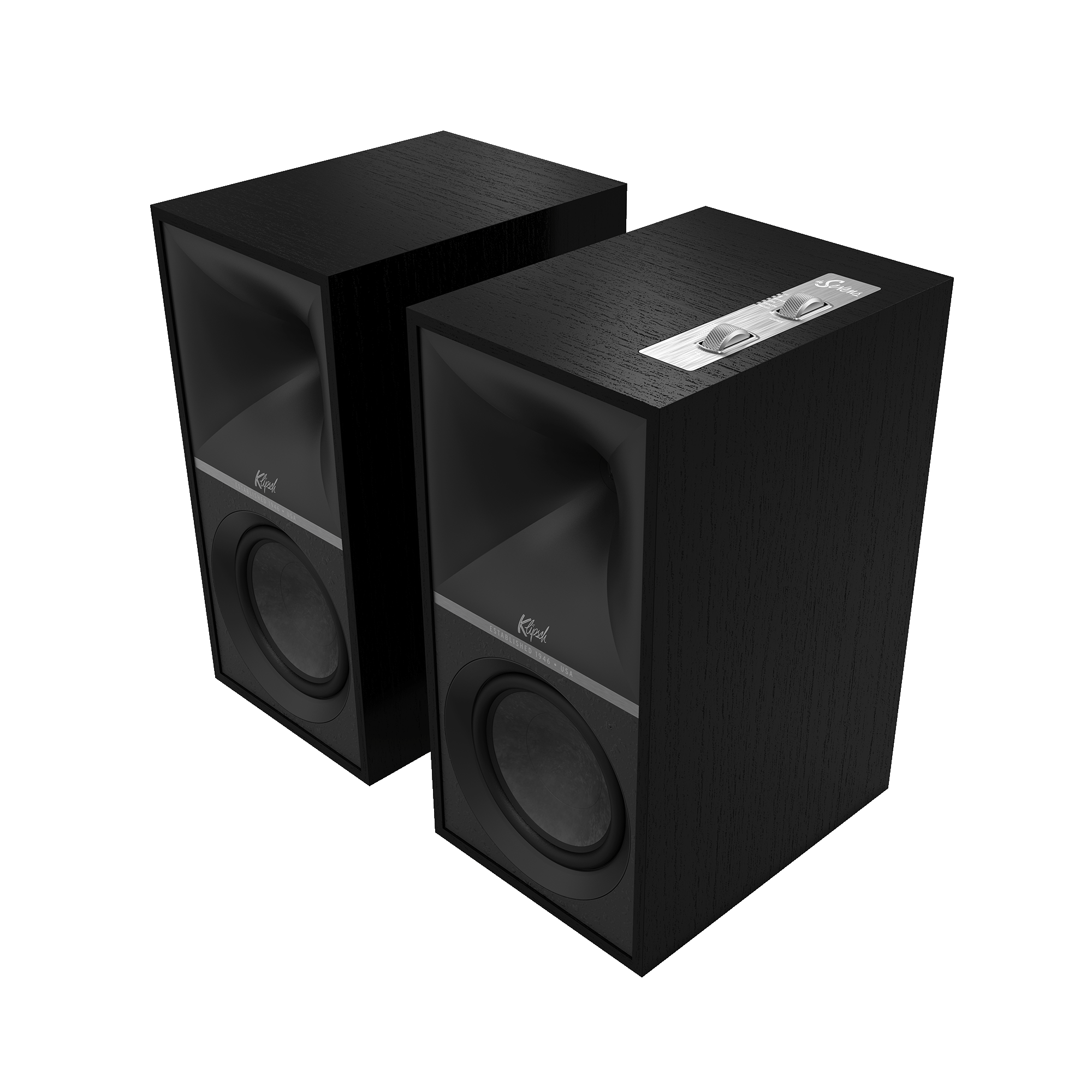 Klipsch The Sevens Black - полочная активная акустическая система