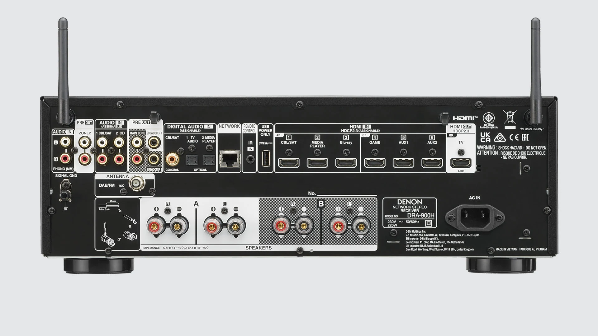 Denon DRA-900H black AV ресивер