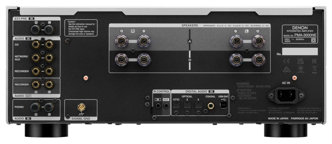 Denon PMA-3000NE Silver Интегральный усилитель