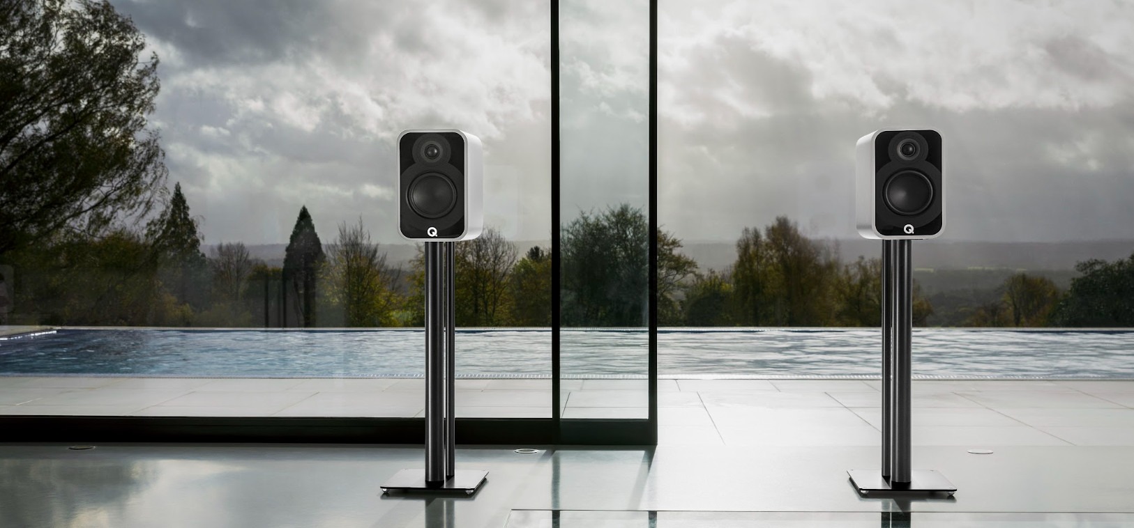 Q Acoustics Q5020 Satin black Полочные АС черный матовый QA5022