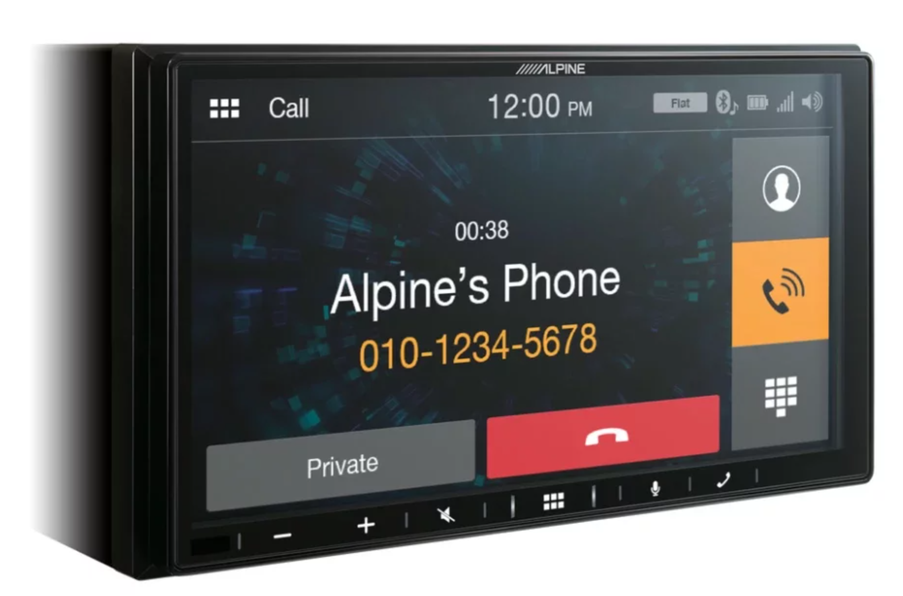 Flash 2-DIN с экраном ALPINE iLX-W650BT Автомагнитола