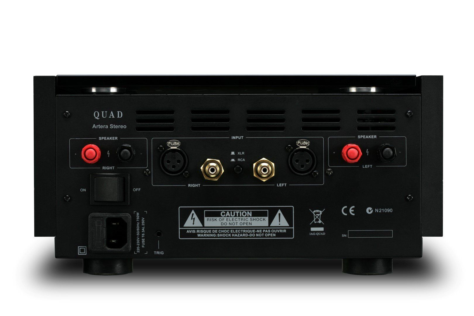 Quad Artera Stereo Aluminium Black усилитель мощности QH-014542-07A