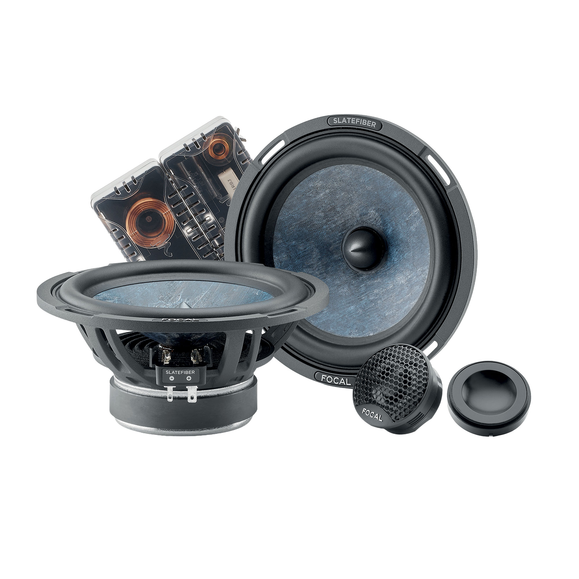 Focal 165 SF Slatefiber автомобильные колонки