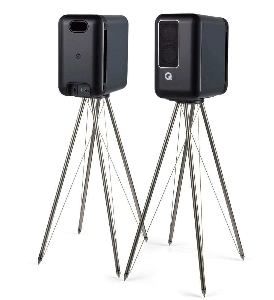 Q Acoustics Active 200 (QA8204) Black активные полочные АС  черные