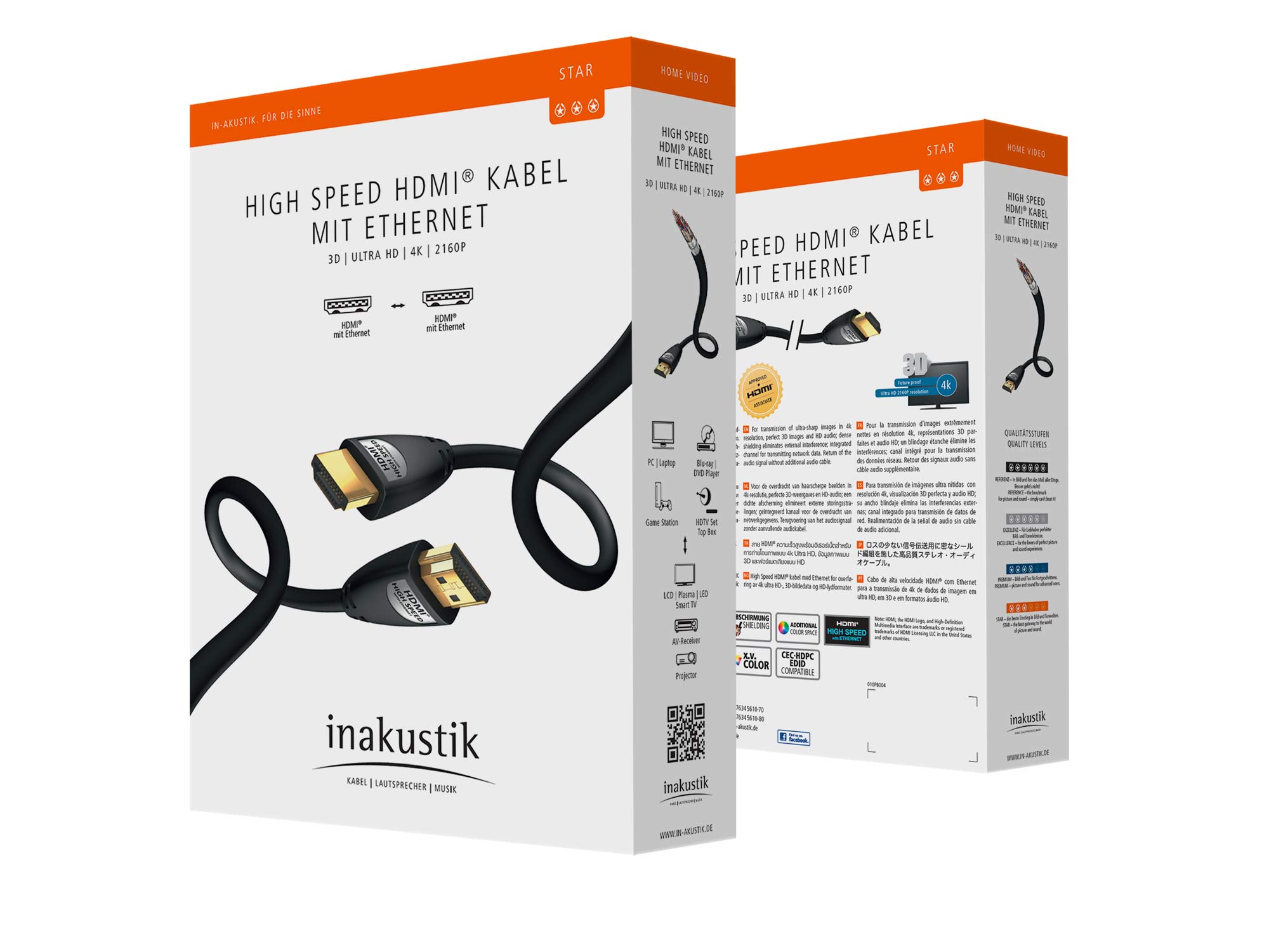Inakustik Star HDMI 7.5 m кабель HDMI