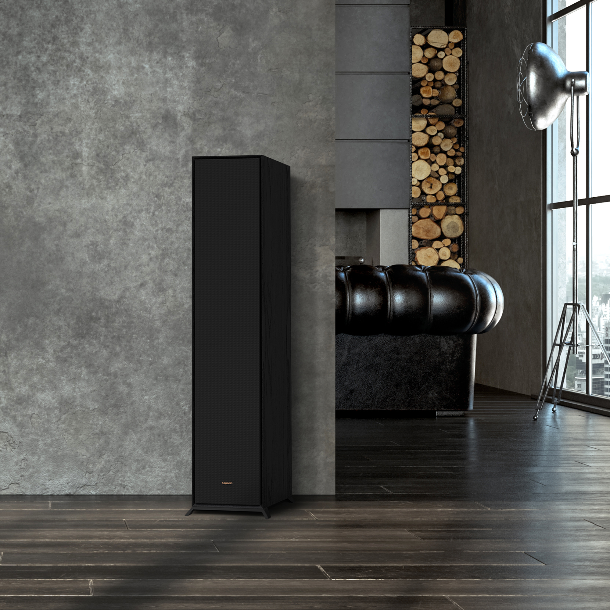 Напольная акустика Klipsch R-605FA с поддержкой Dolby Atmos