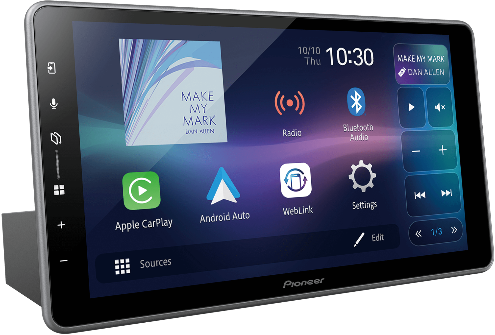 Автомагнитолы Flash 2-DIN с экраном PIONEER DMH-ZF7650BT