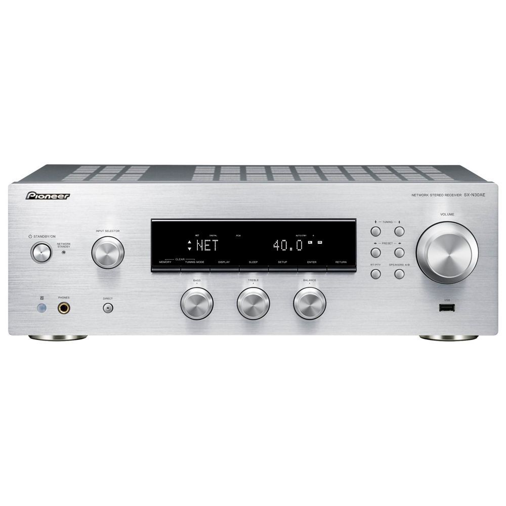 Pioneer SX-N30AE-S Silver Стерео-ресивер