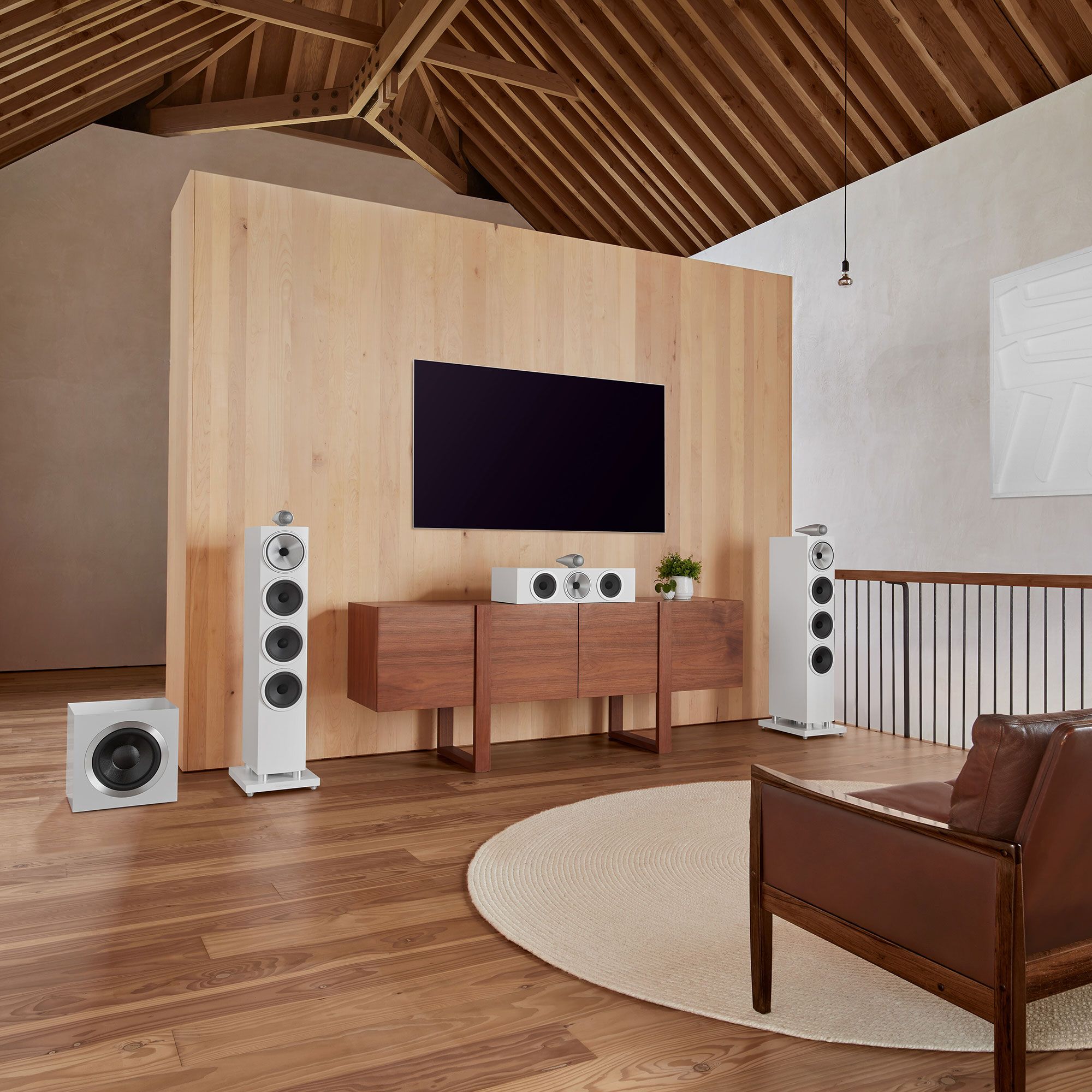 Bowers & Wilkins 702 S3 Satin White напольная АС