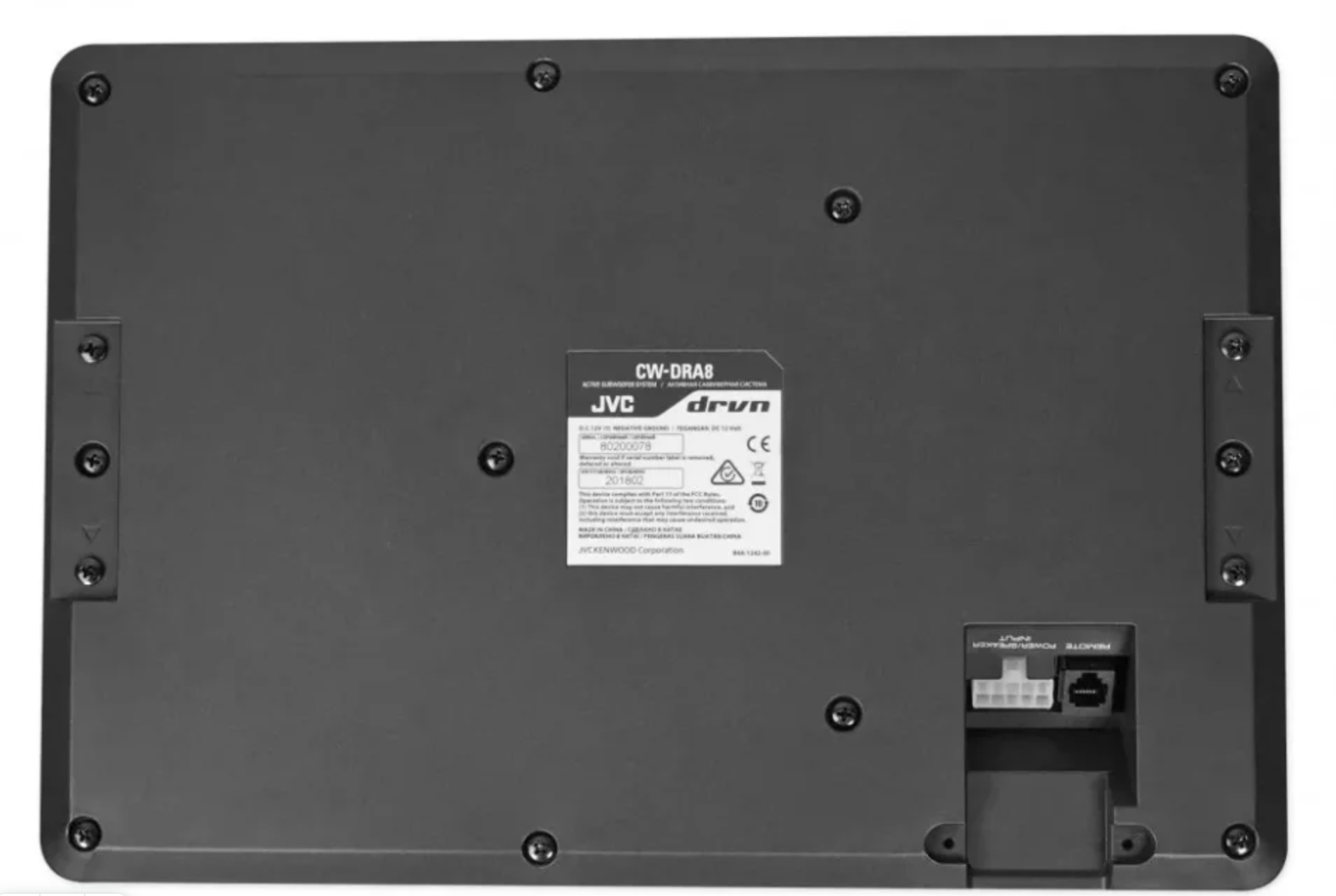 JVC CW-DRA8 Сабвуфер корпусной активный