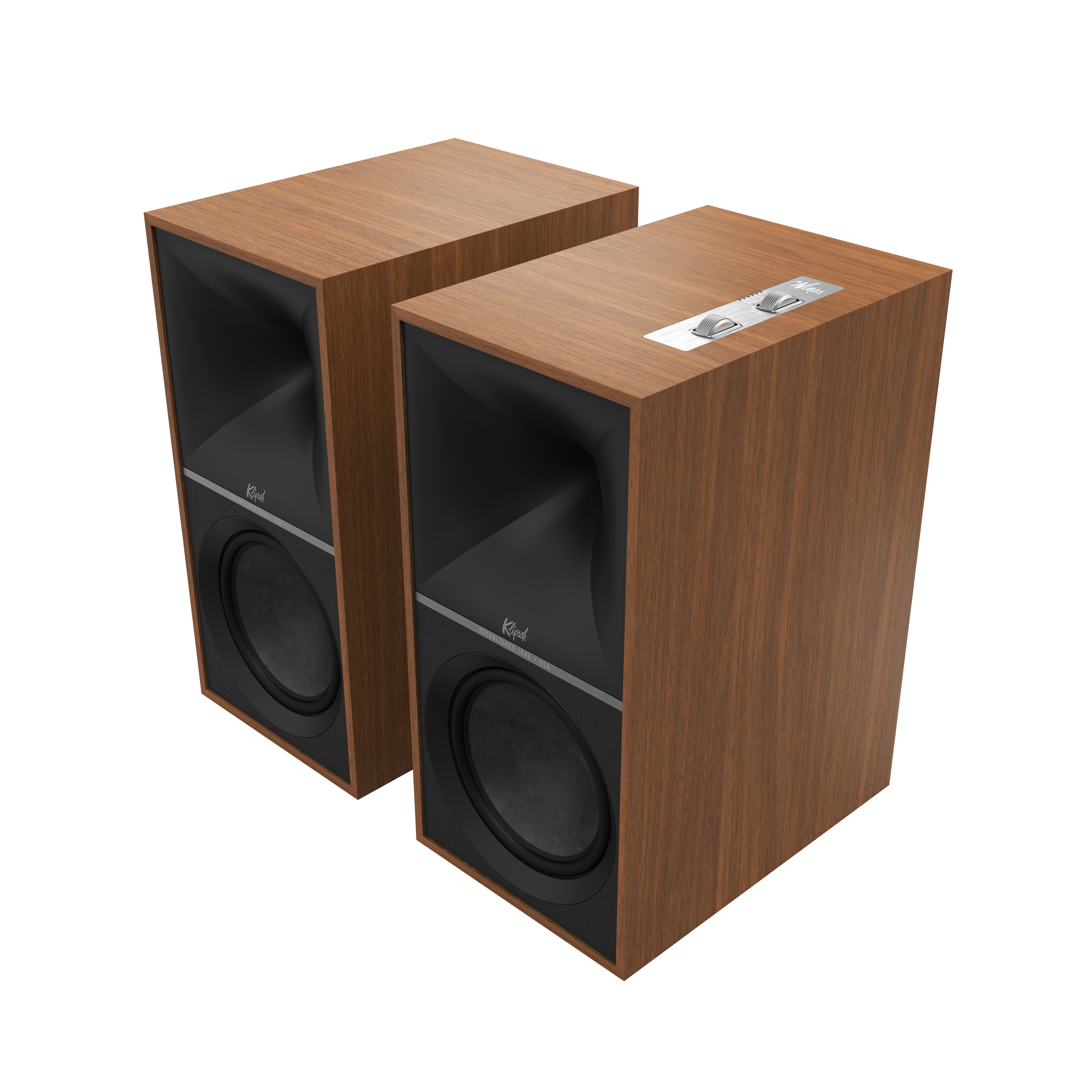 Klipsch The Nines Walnut - полочная активная акустическая система