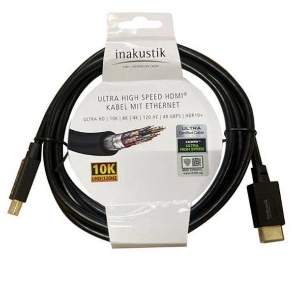 Inakustik White Ultra High Speed HDMI 1.5 m кабель HDMI