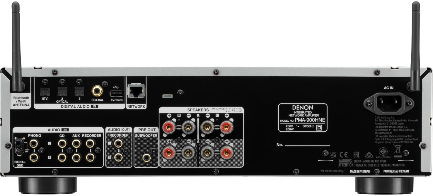 Denon PMA-900HNE Black Интегральный усилитель