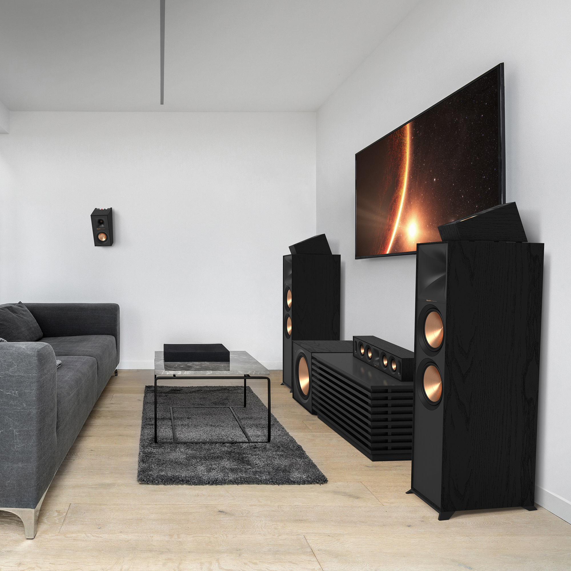 Klipsch R-30C Black Центральный канал