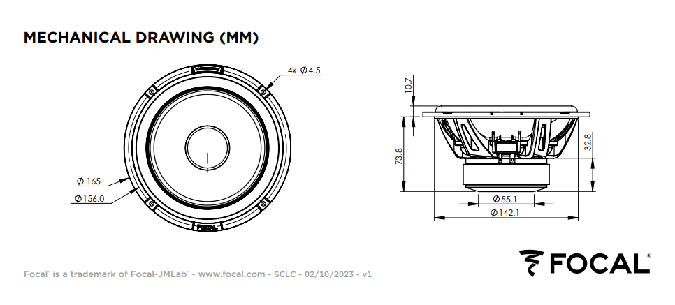 FOCAL ES165K EVO Автоакустика компонентная
