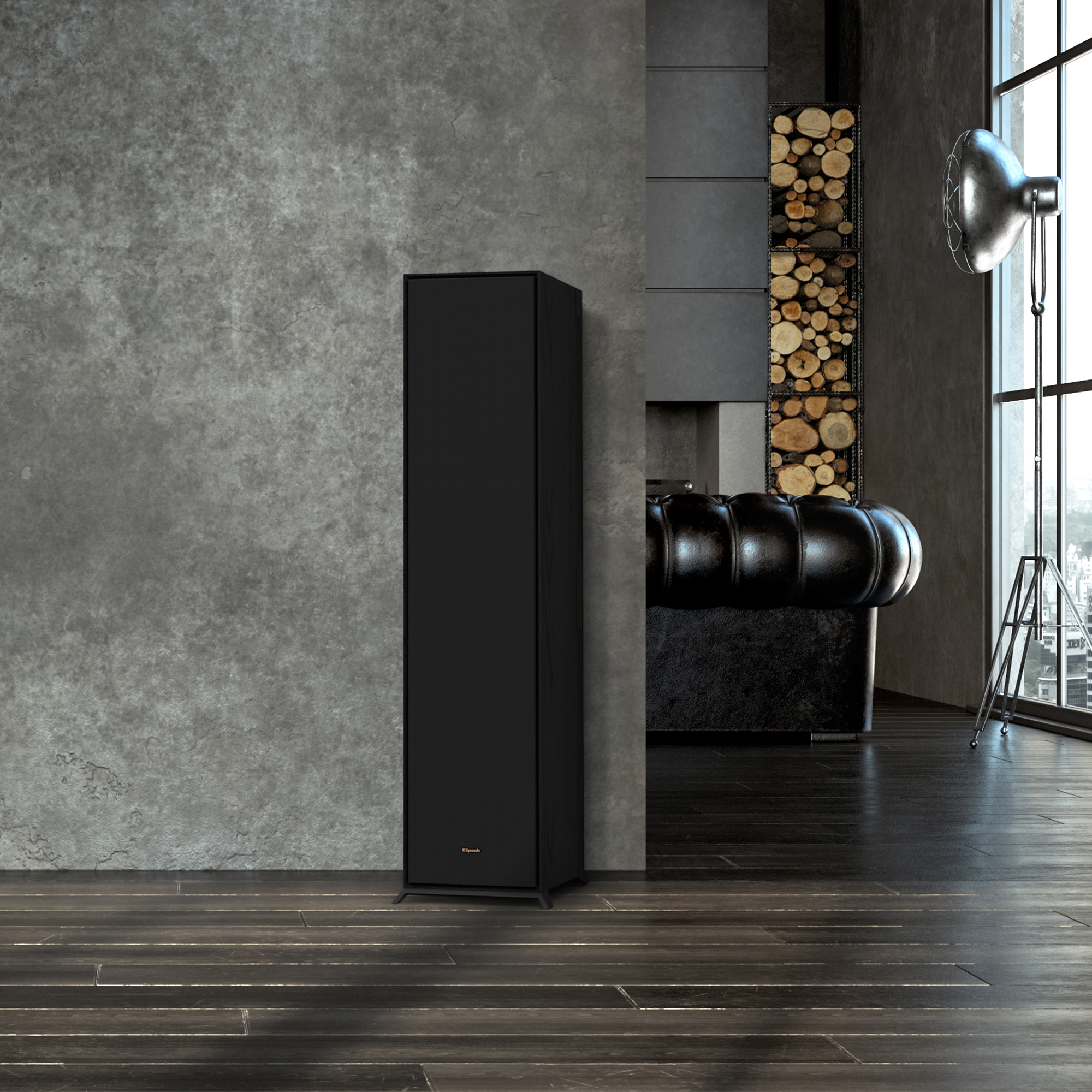 Напольная акустика Klipsch R-800F двухполосная, 450 Вт
