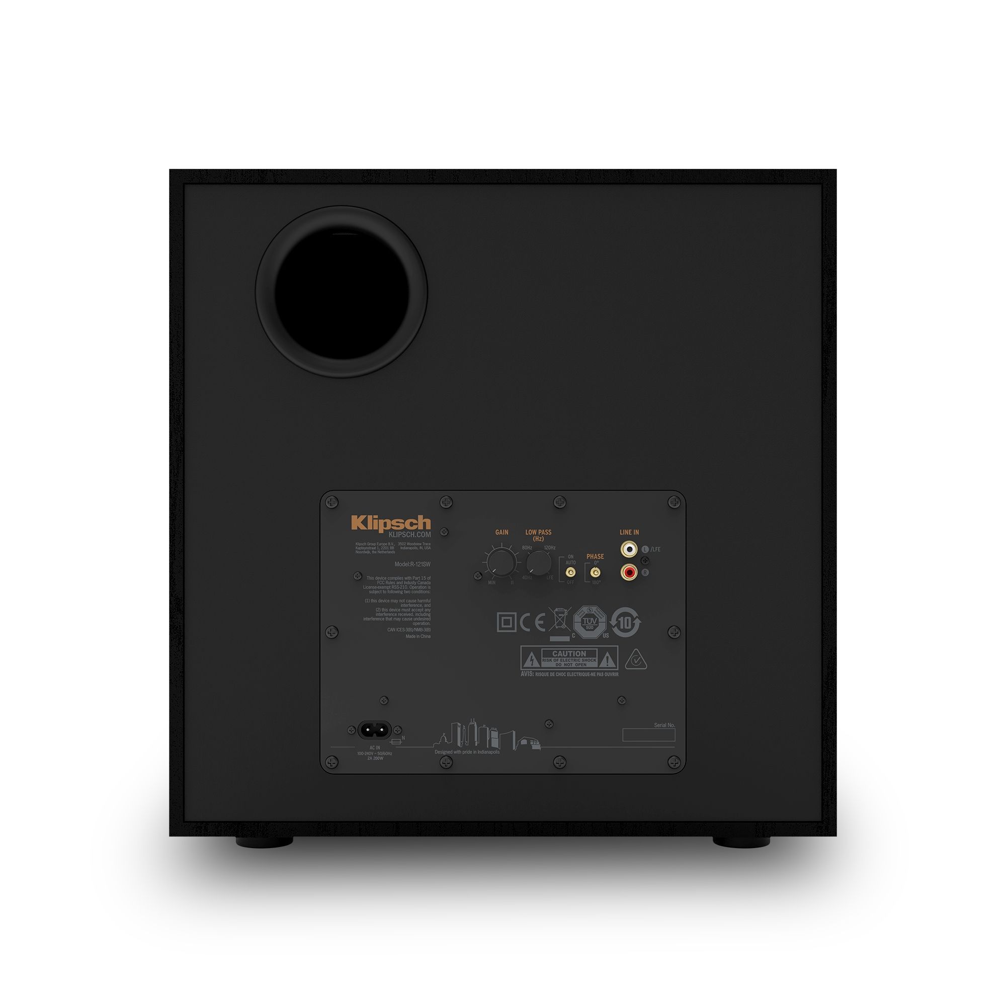 Klipsch R-101SW EAU Black активный сабвуфер