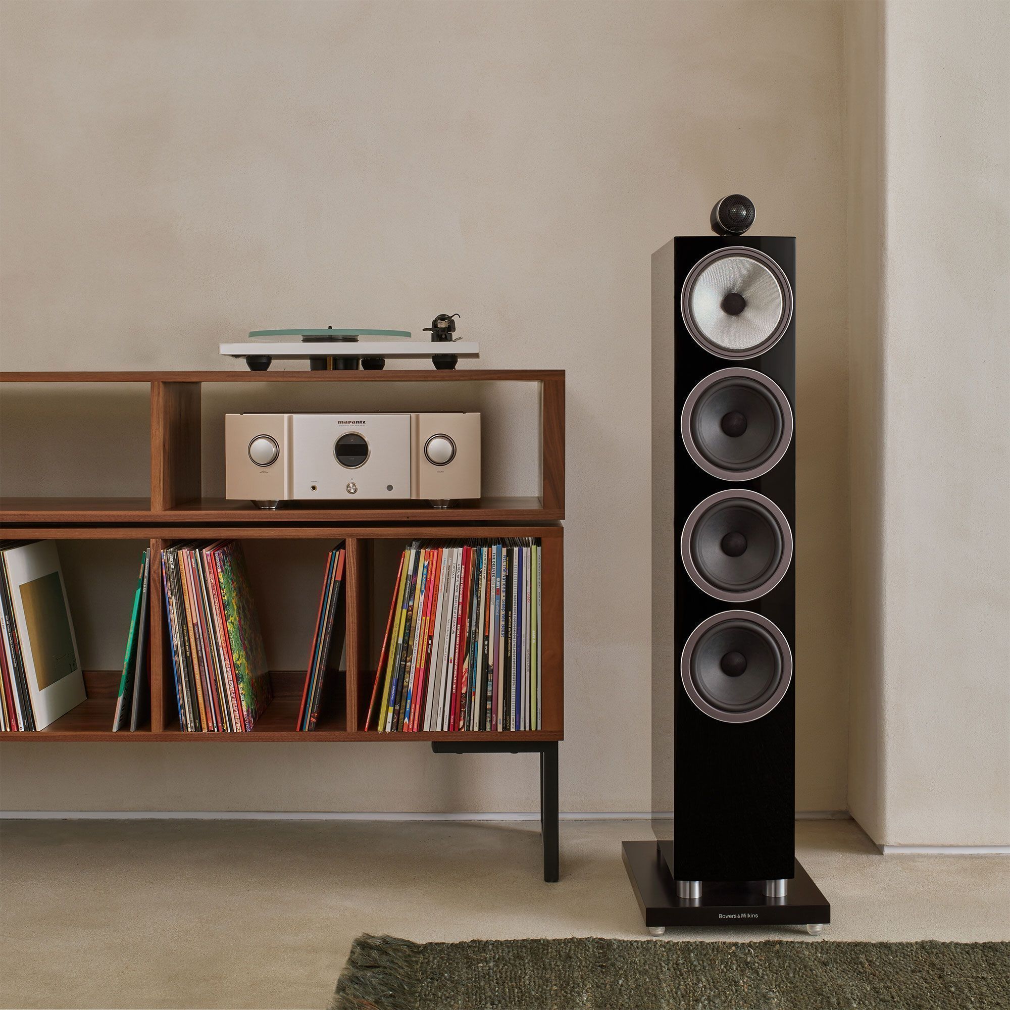 Bowers & Wilkins 702 S3 Glossy Black напольная АС