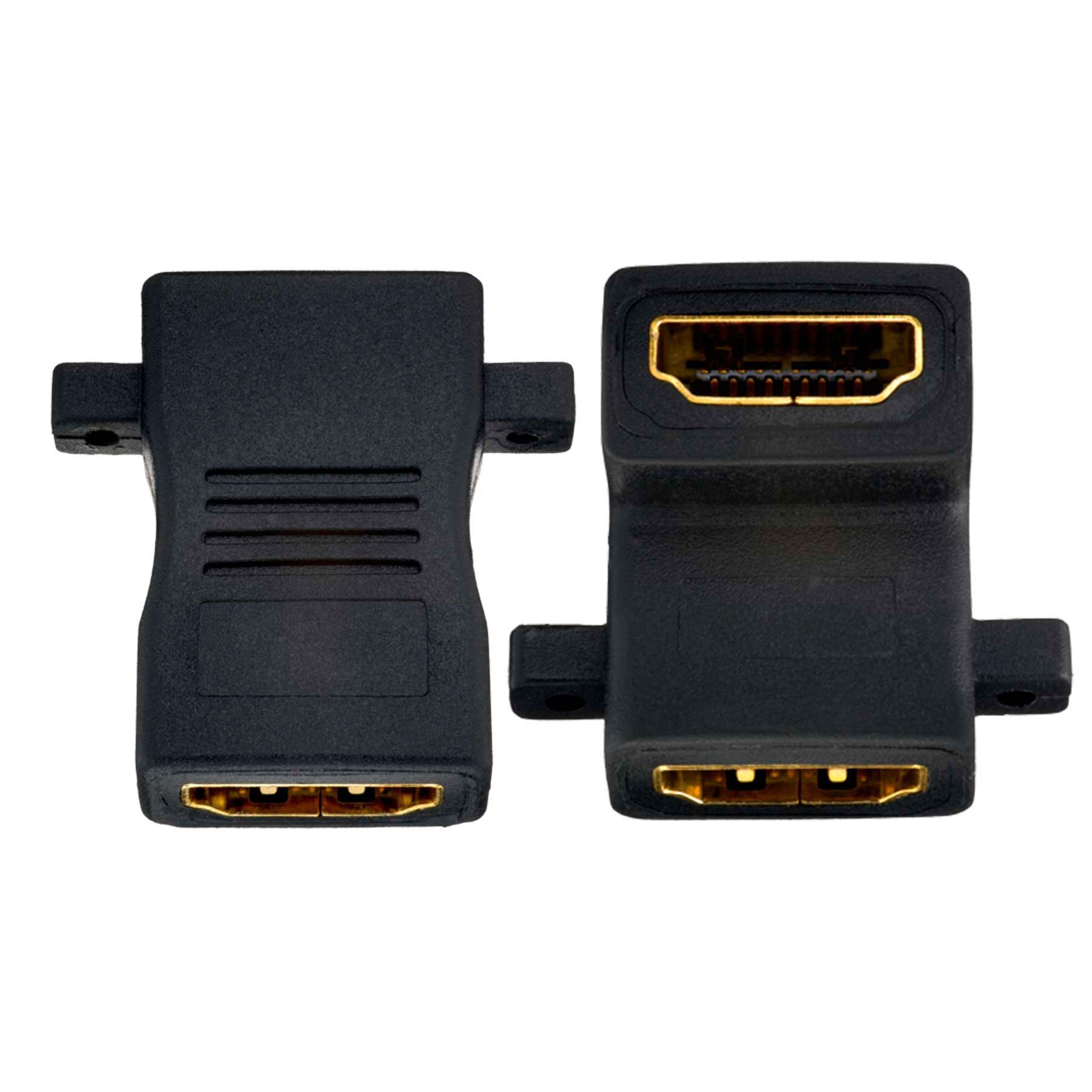 Inakustik Premium HDMI Double Coupling 90 разъем