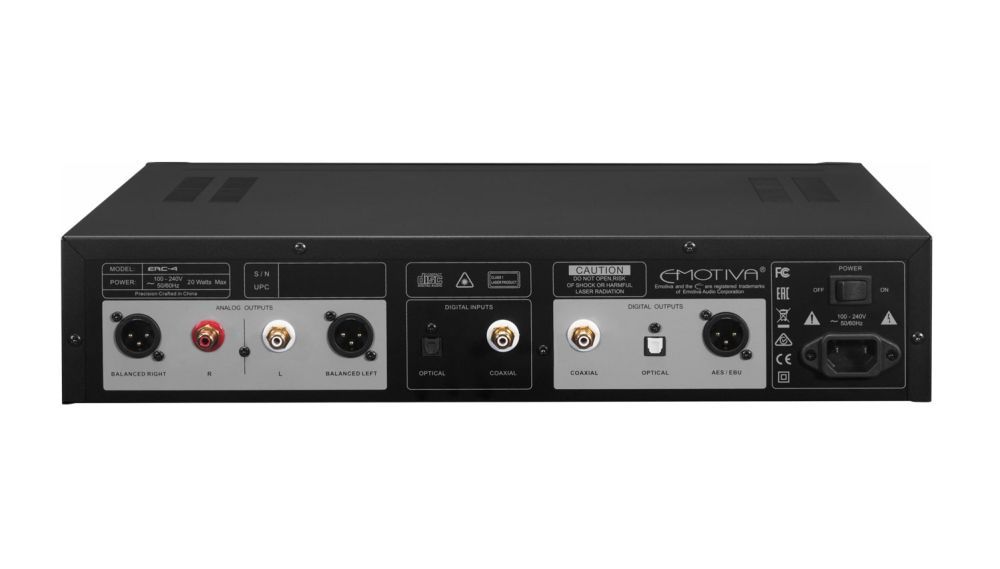 Emotiva ERC-4 Референсный CD-проигрыватель