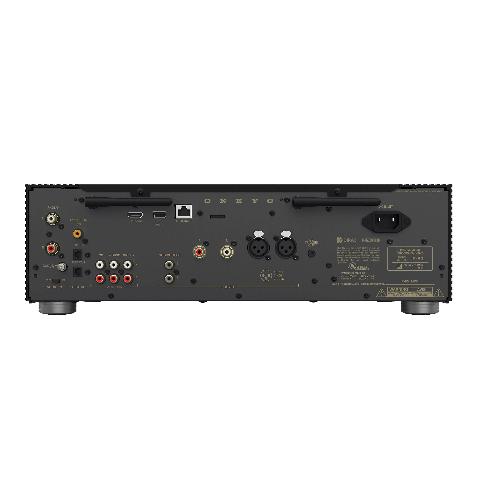 Onkyo P80-Black Предварительный усилитель