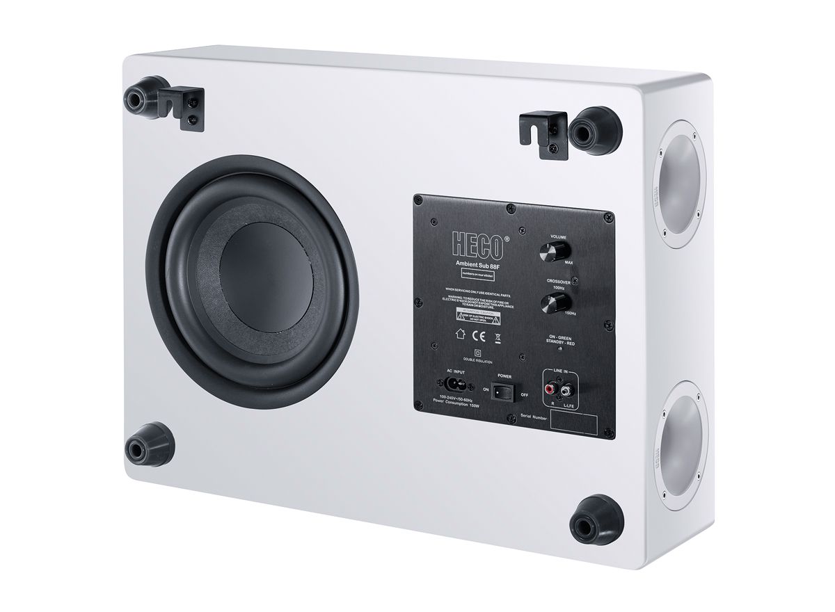 Heco Ambient Sub 88 F Black Сабвуфер