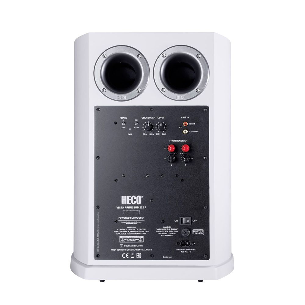 Heco Victa Elite Sub 252 A White Сабвуфер