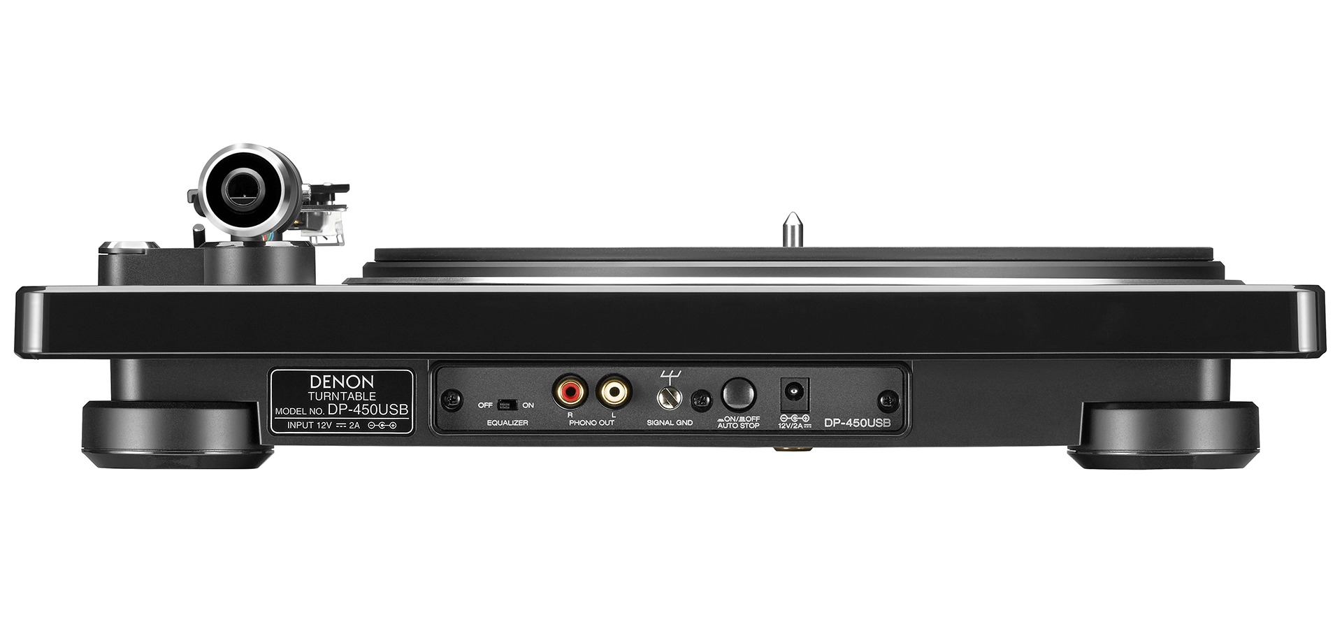Проигрыватель виниловых пластинок Denon DP-450USB Black