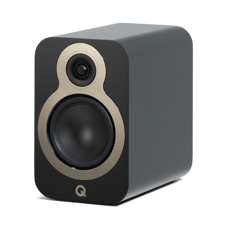 Q Acoustics Q 3030c (QA3332) Sat Black Полочная акустика