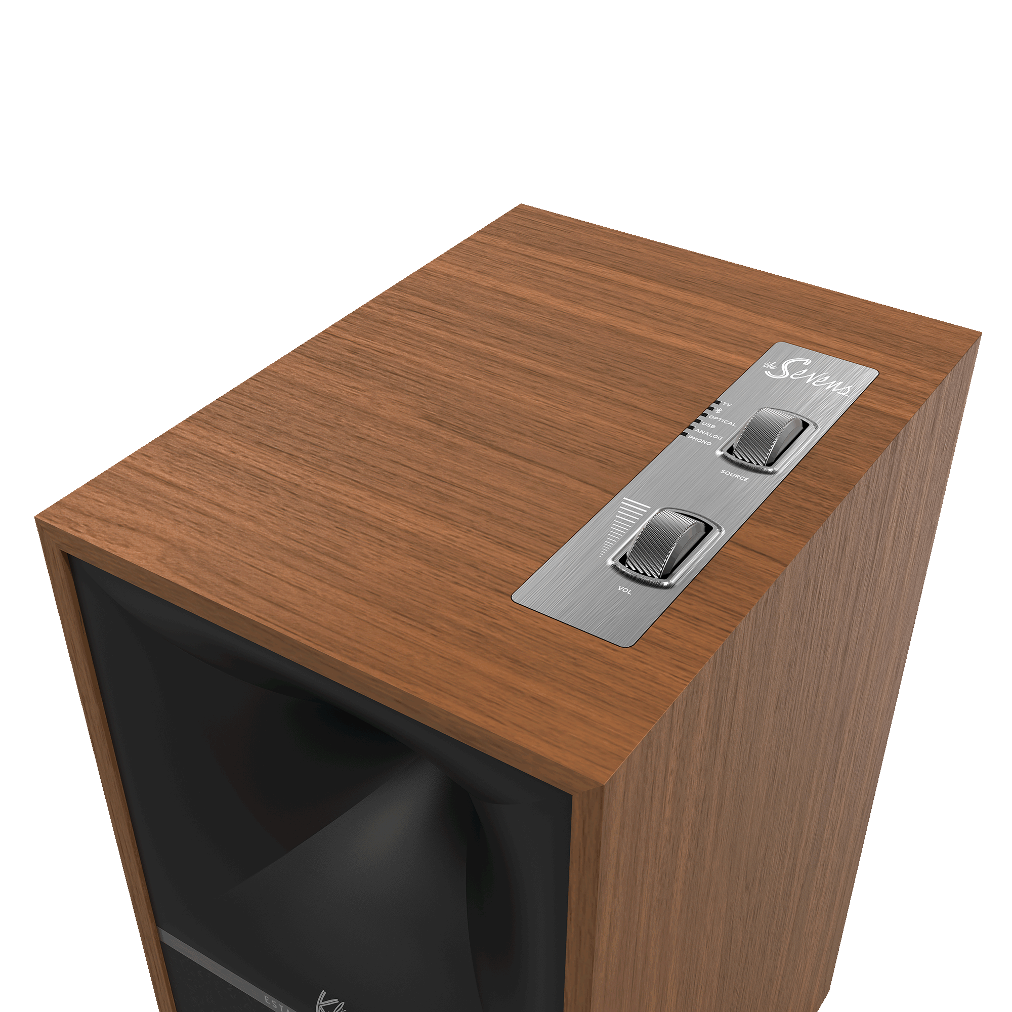 Klipsch The Sevens Walnut - полочная активная акустическая система