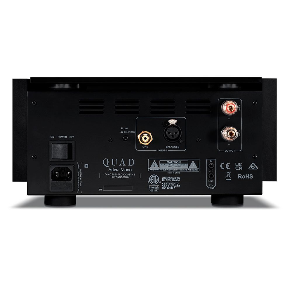 Quad Artera Mono ALUMINIUM BLACK усилитель мощности QH-019201-**A