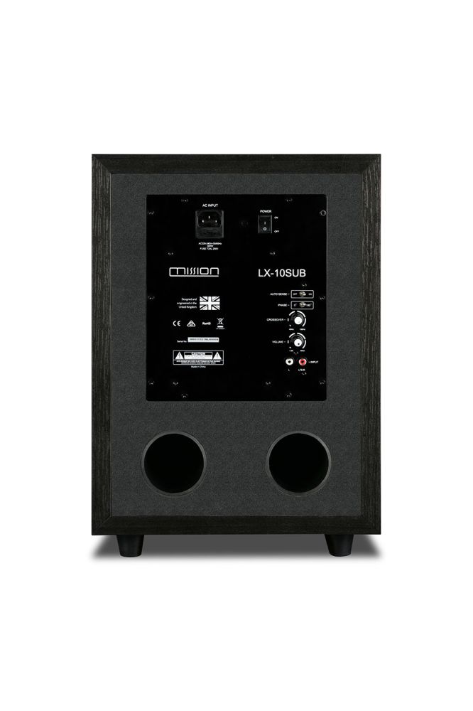 Mission LX-10 SUB MKII Lux Black Активный сабвуфер