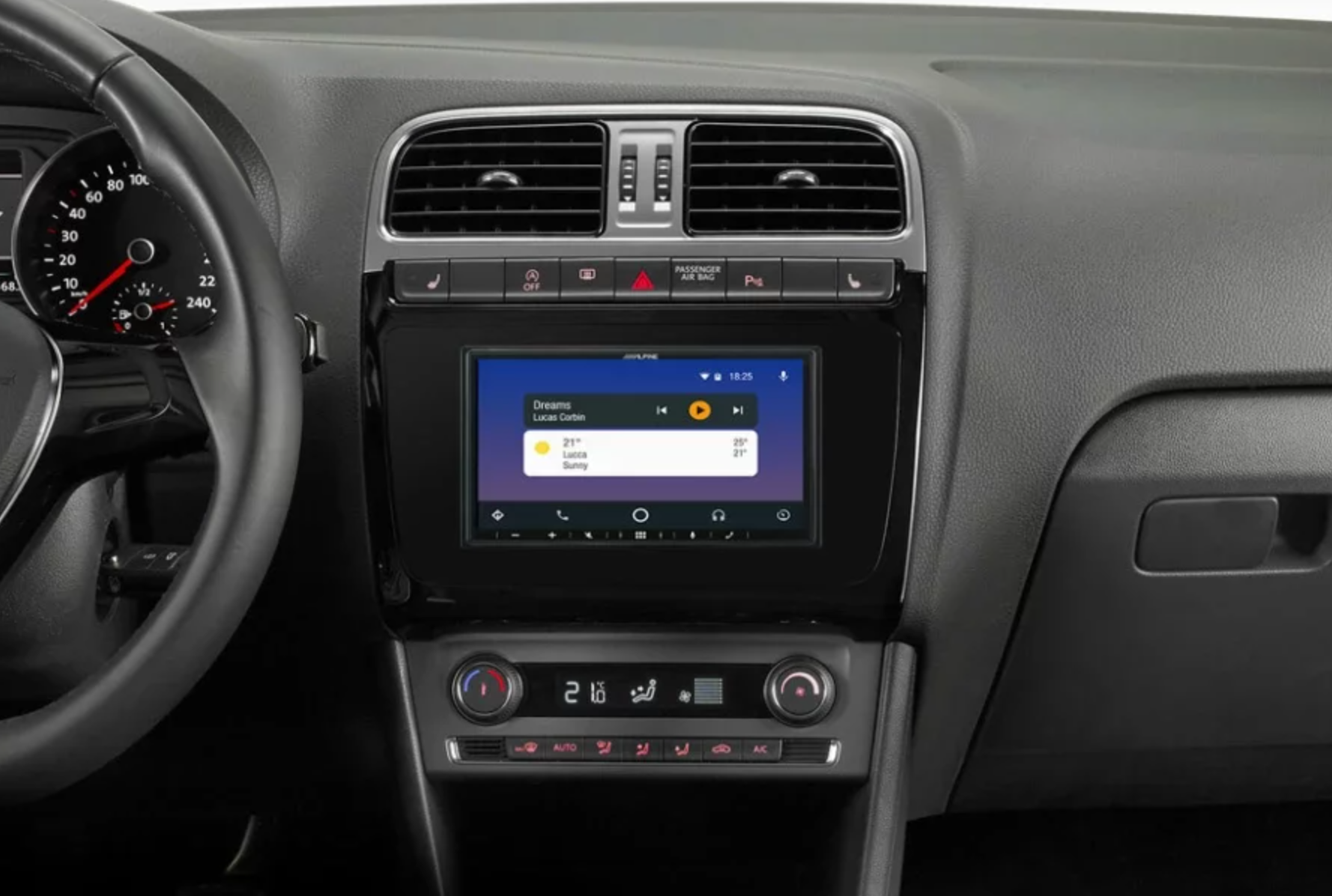 Flash 2-DIN с экраном ALPINE iLX-W650BT Автомагнитола