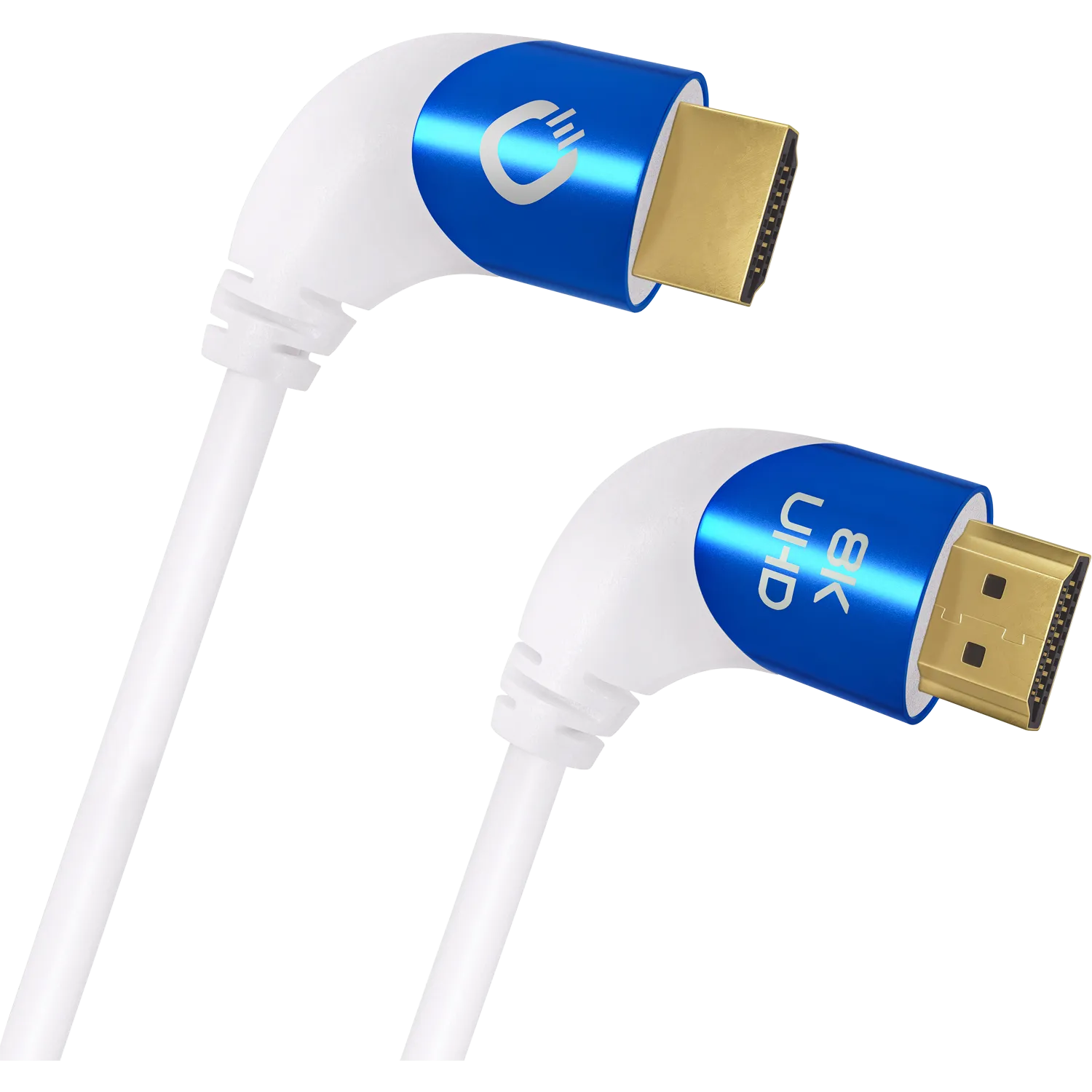 HDMI кабель Oehlbach PERFORMANCE SHAPE MAGIC UHD 90 white UHS HDMI cable 1,5m D1C42546