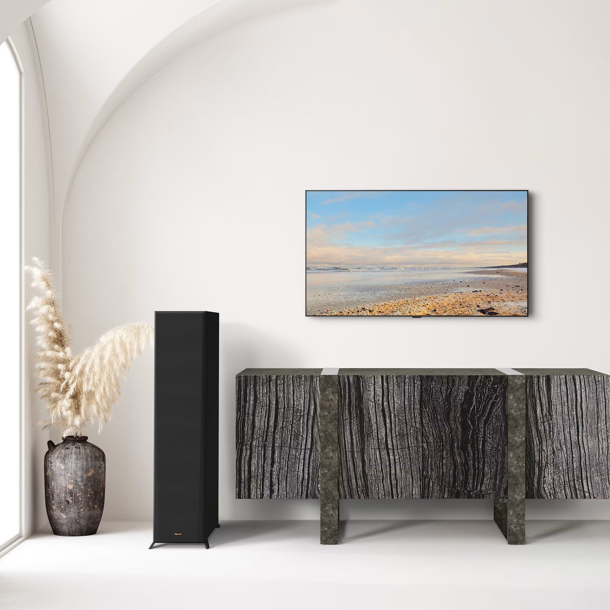 Напольная акустика Klipsch RP-6000F II, корпус из ореха