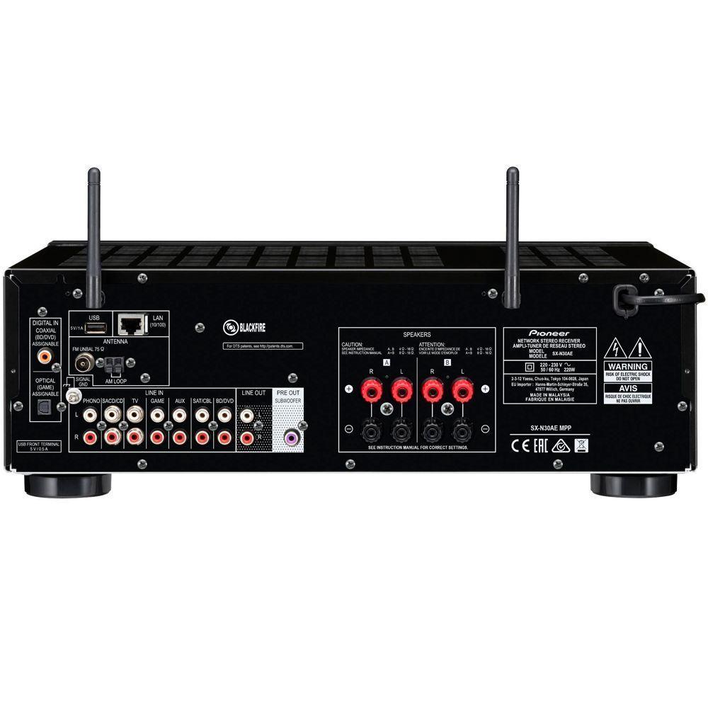 Pioneer SX-N30AE-S Silver Стерео-ресивер