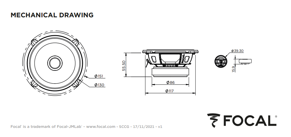FOCAL ASE-130 Автоакустика компонентная