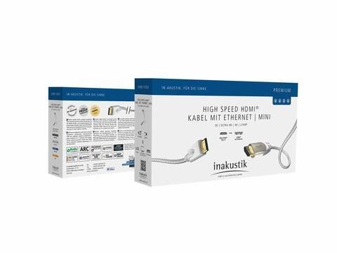Inakustik Premium HDMI Mini 0.75 m кабель HDMI