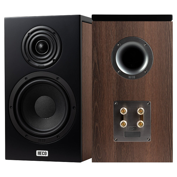 Heco Aurora XT 300 Black / Walnut Полочная АС (пара)