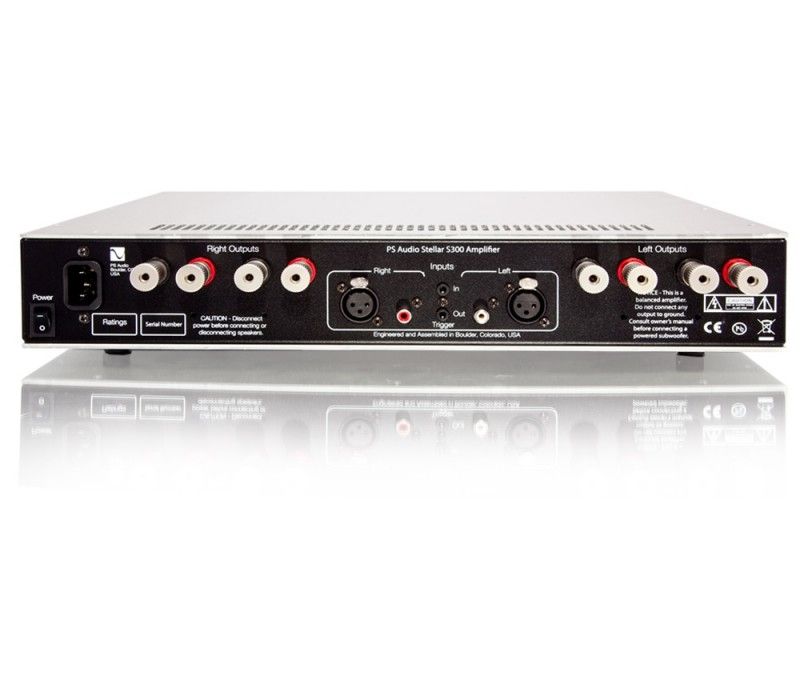 PS Audio Stellar S300 Silver Стерео усилитель мощности
